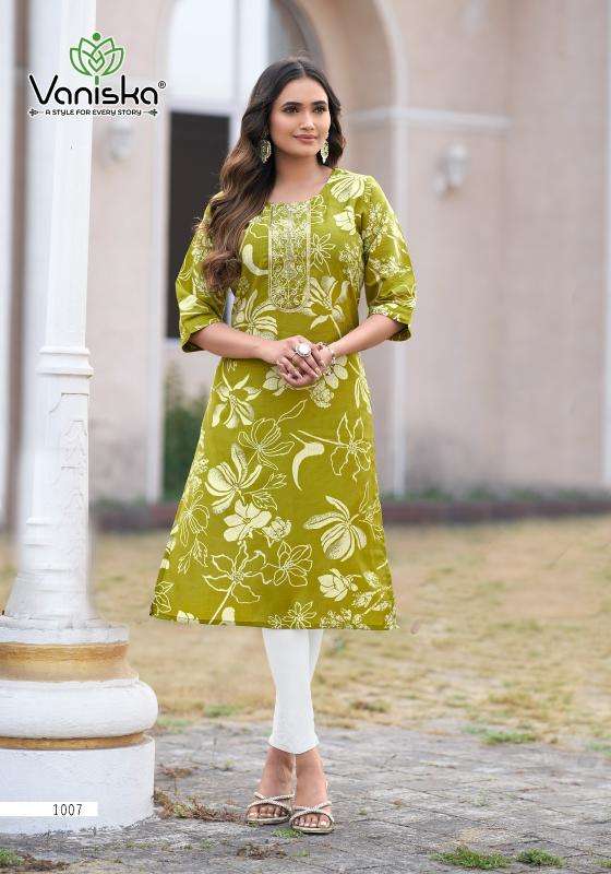Vaniska trendy barlin vol 1 Kurti wholesale in Mumbai