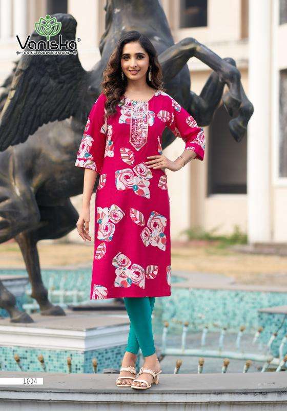 Vaniska trendy barlin vol 1 Kurti wholesale in Mumbai