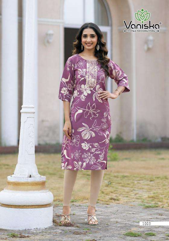 Vaniska trendy barlin vol 1 Kurti wholesale in Mumbai