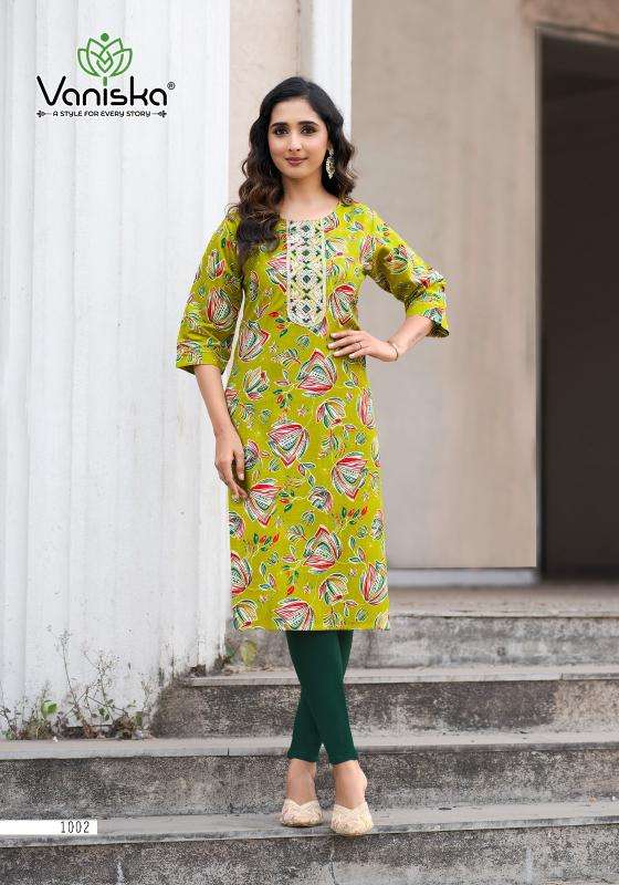 Vaniska trendy barlin vol 1 Kurti wholesale in Mumbai