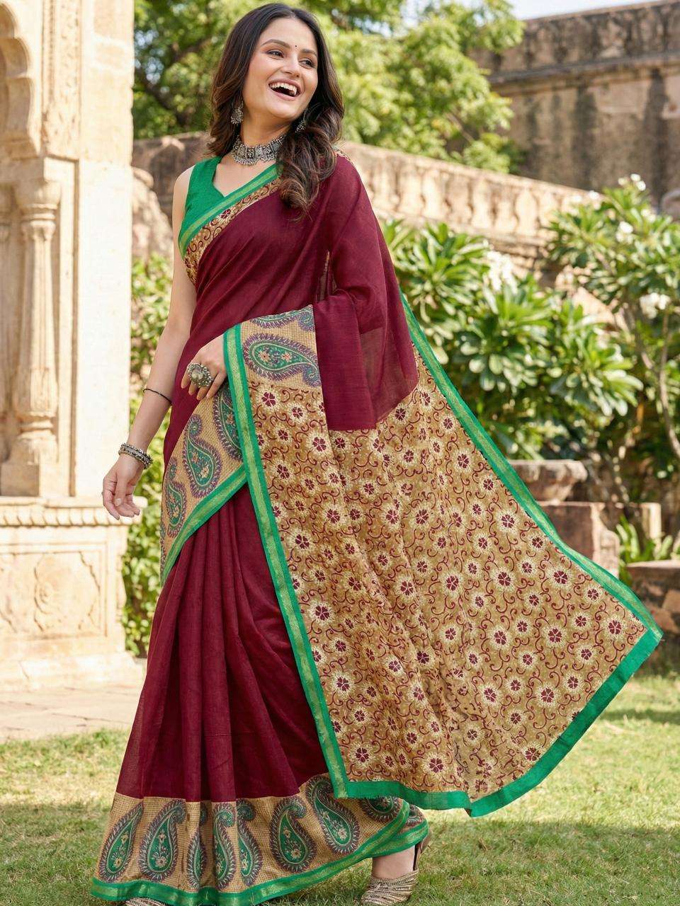 Vastra pujya bagru Bridal sarees wholesale