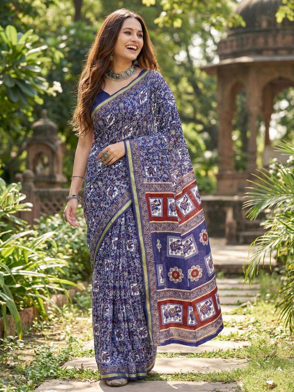 Vastra pujya bagru Bridal sarees wholesale