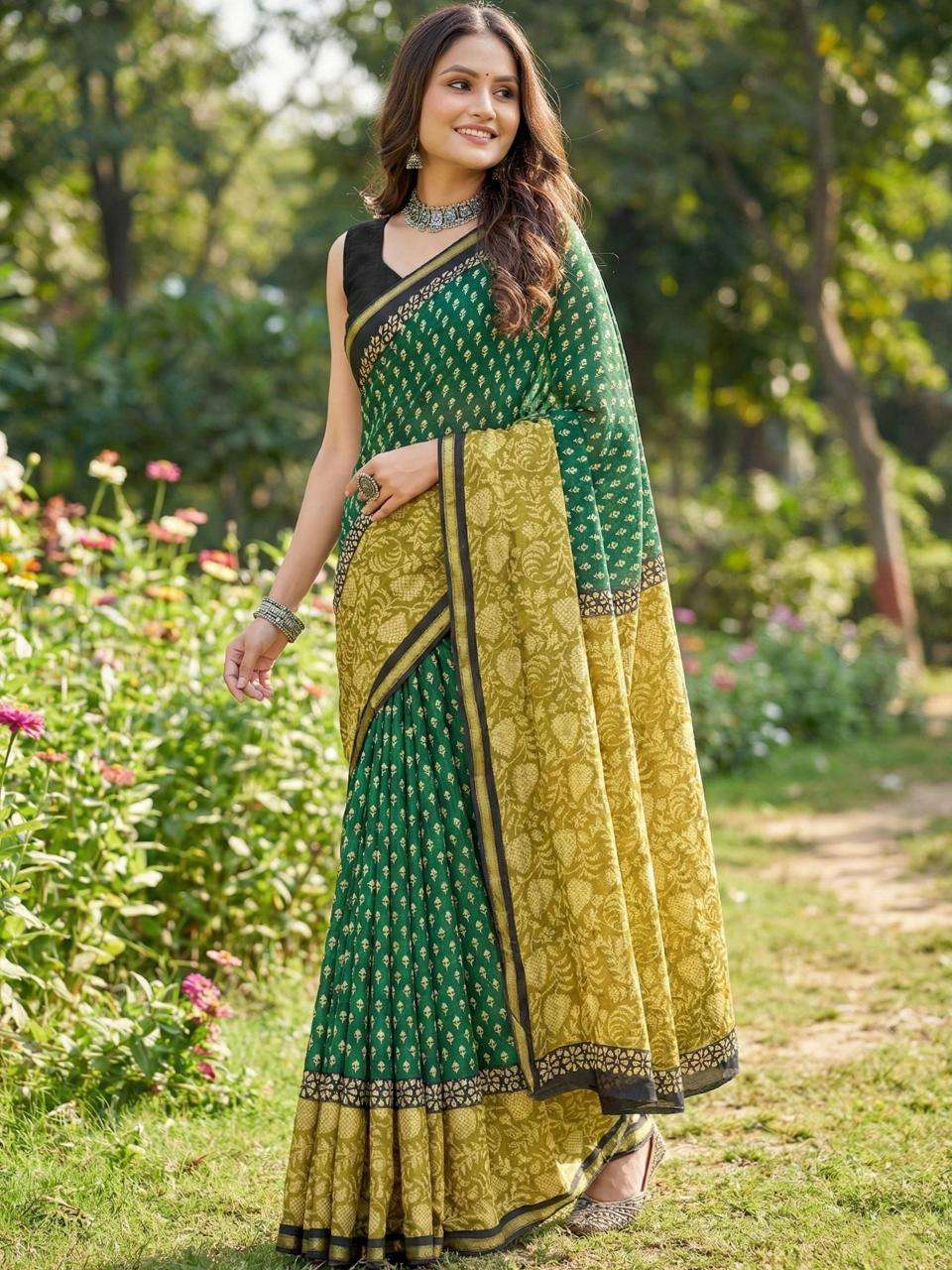 Vastra pujya bagru Bridal sarees wholesale