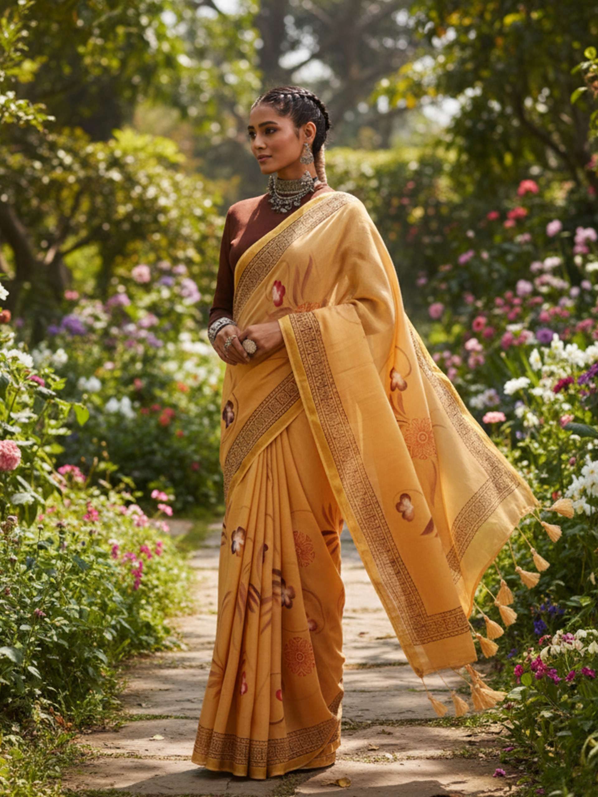 Vastra pujya Casual wear sarees wholesale