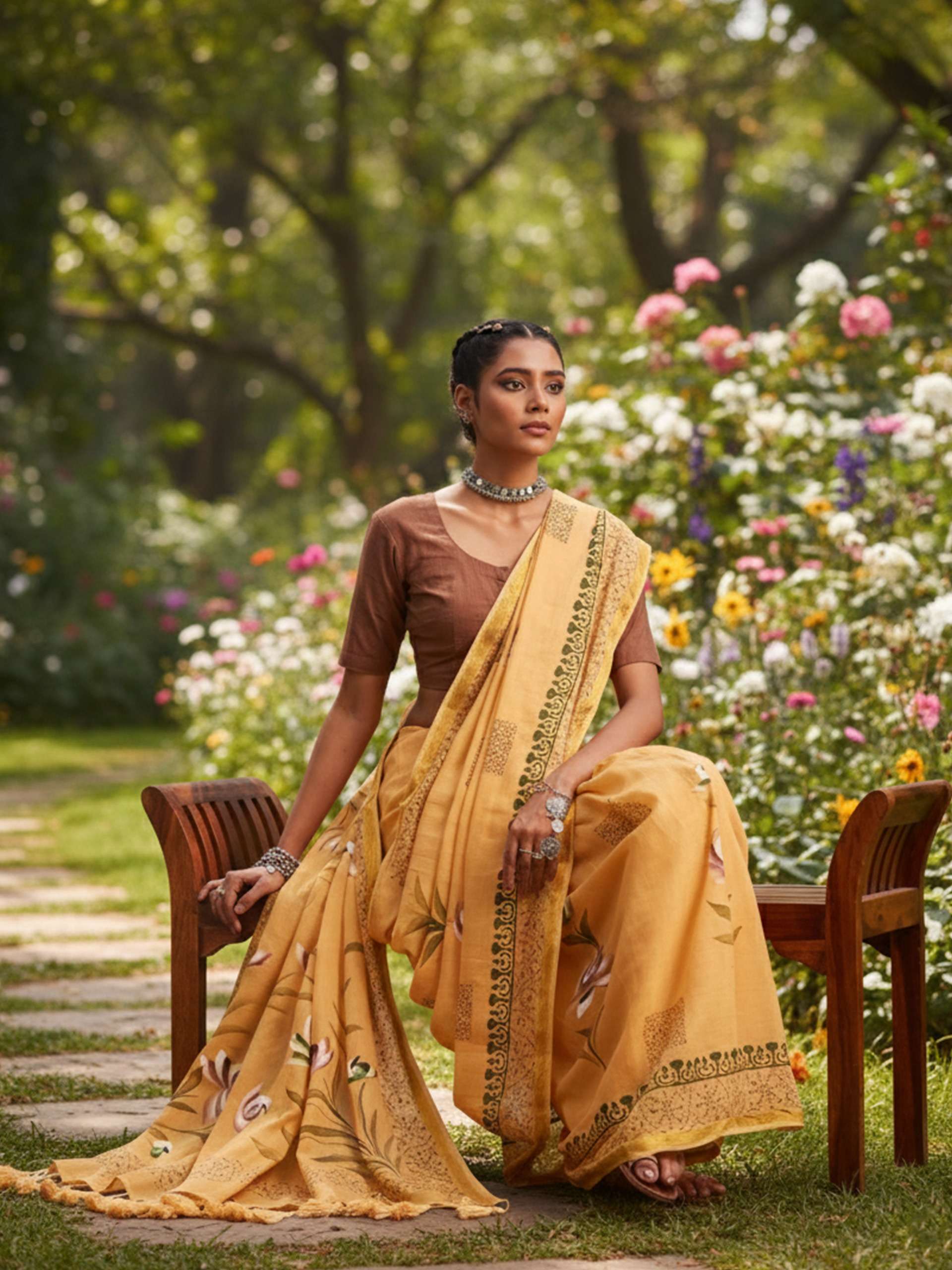 Vastra pujya Casual wear sarees wholesale