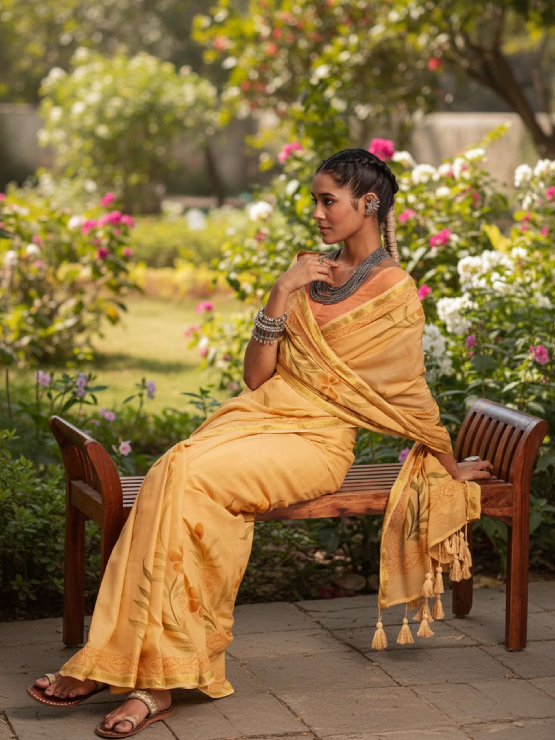 Vastra pujya Casual wear sarees wholesale