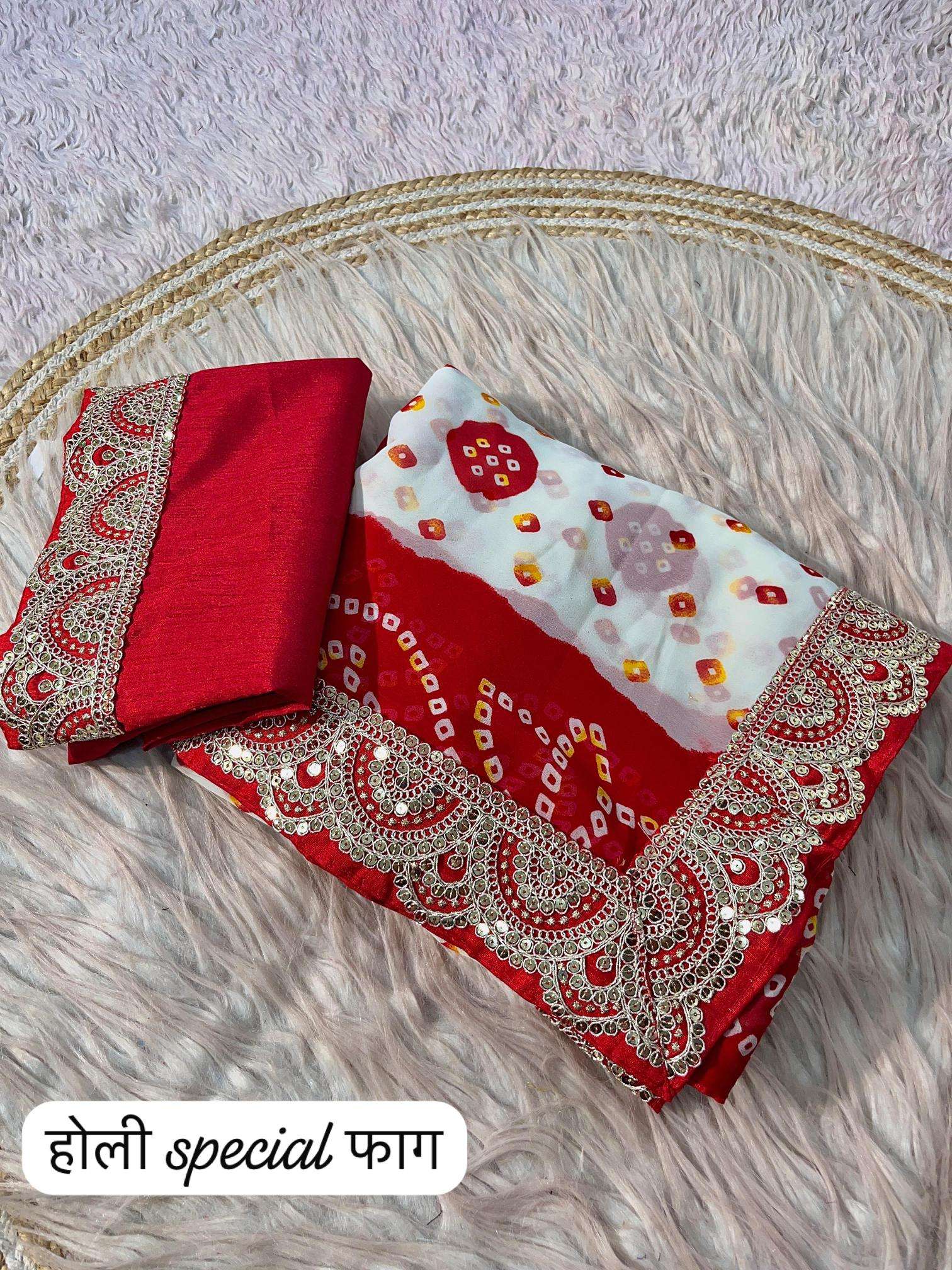 Vinayak holi special faganiya hyderabad saree stores online