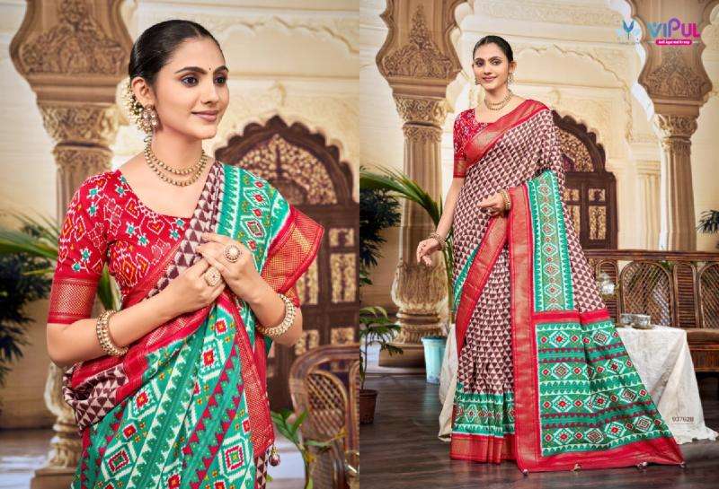Vipul aroma silk plus-11 Fancy Saree Wholesale Market in Kolkata