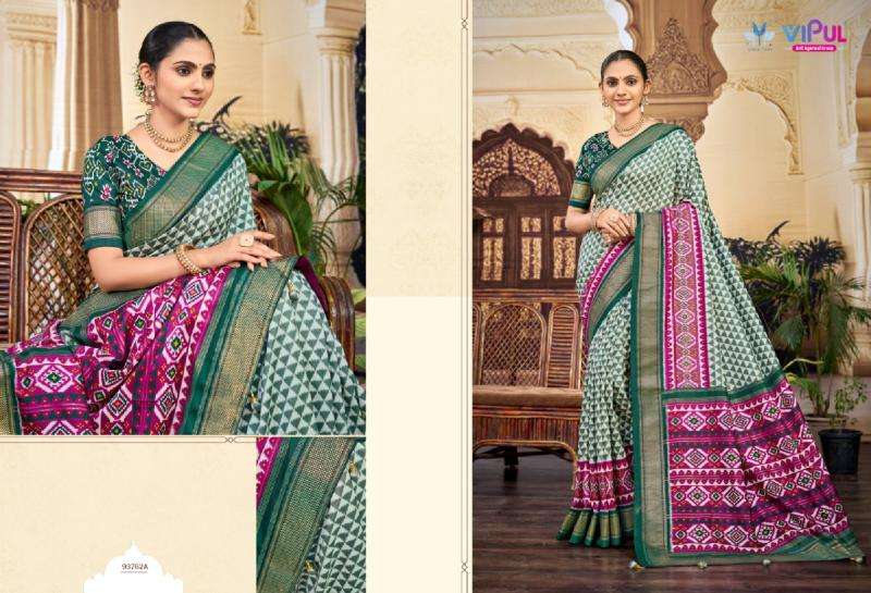 Vipul aroma silk plus-11 Fancy Saree Wholesale Market in Kolkata