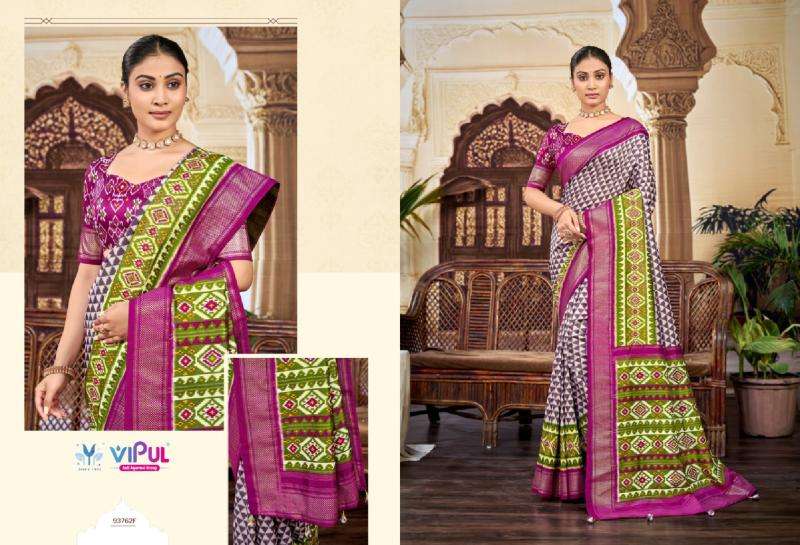 Vipul aroma silk plus-11 Fancy Saree Wholesale Market in Kolkata