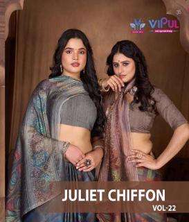 Vipul juite chiffon vol 22 Indian Sarees in Gujarat