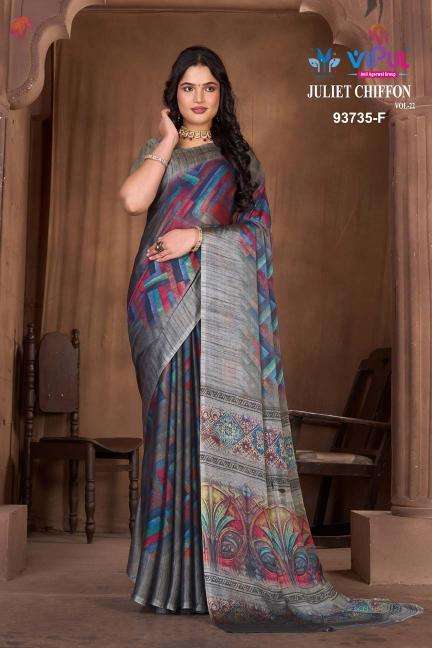 Vipul juite chiffon vol 22 Indian Sarees in Gujarat