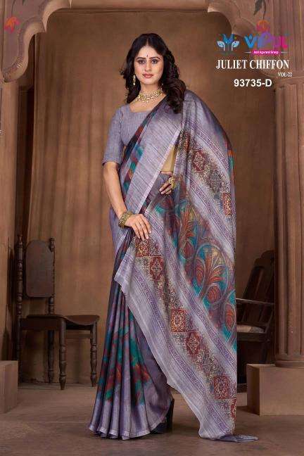 Vipul juite chiffon vol 22 Indian Sarees in Gujarat