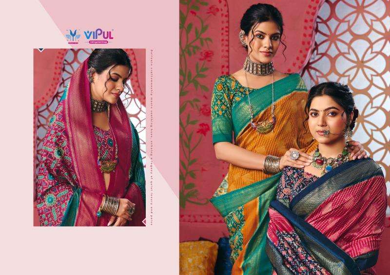 Vipul polachi silk vol-3 saree market in kolkata