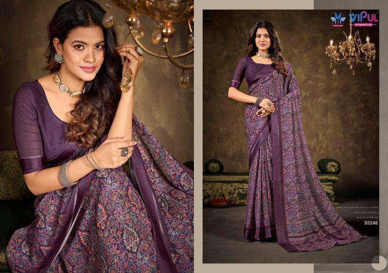 Vipul samriddhi vol 6 Wholesale saree market in Hyderabad