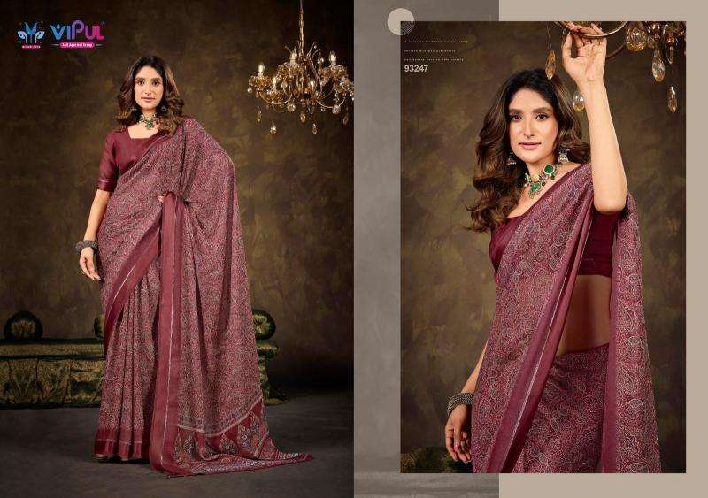 Vipul samriddhi vol 6 Wholesale saree market in Hyderabad
