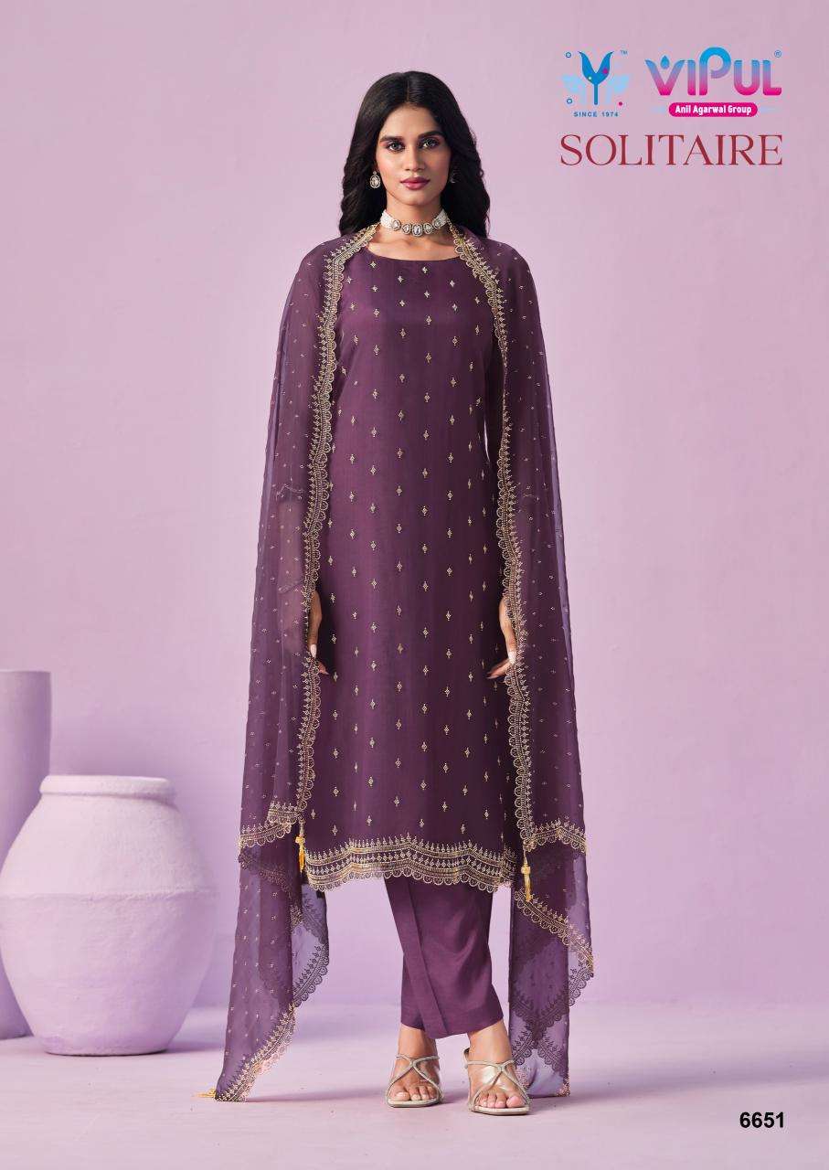 Vipul solitaire aari Wholesale dress material market in Kolkata