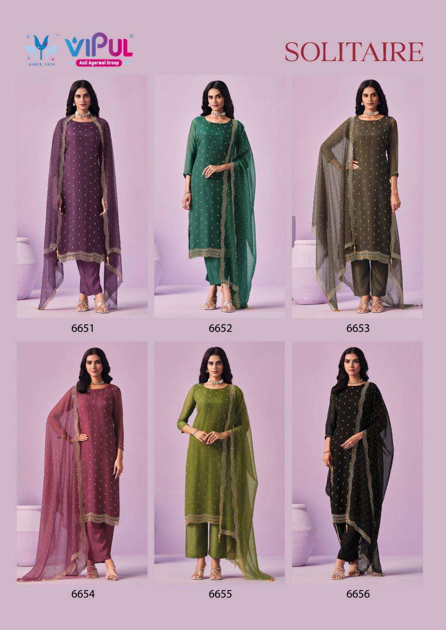 Vipul solitaire aari Wholesale dress material market in Kolkata