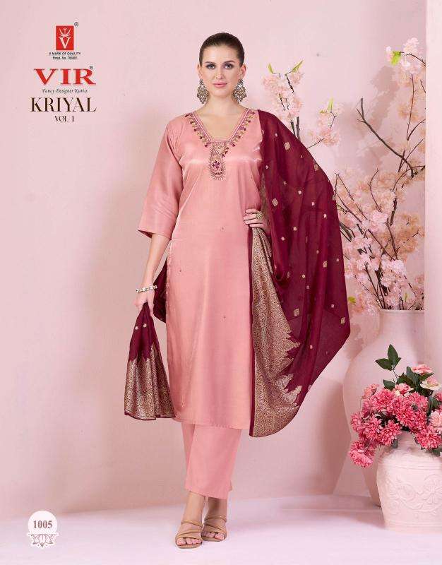 Vir kriya vol 1 Kurtis wholesale market