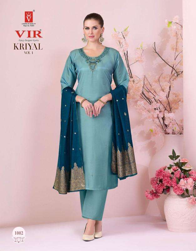 Vir kriya vol 1 Kurtis wholesale market