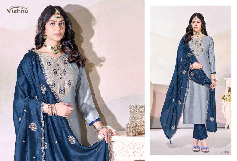 Vishnu arunika dress material wholesale market