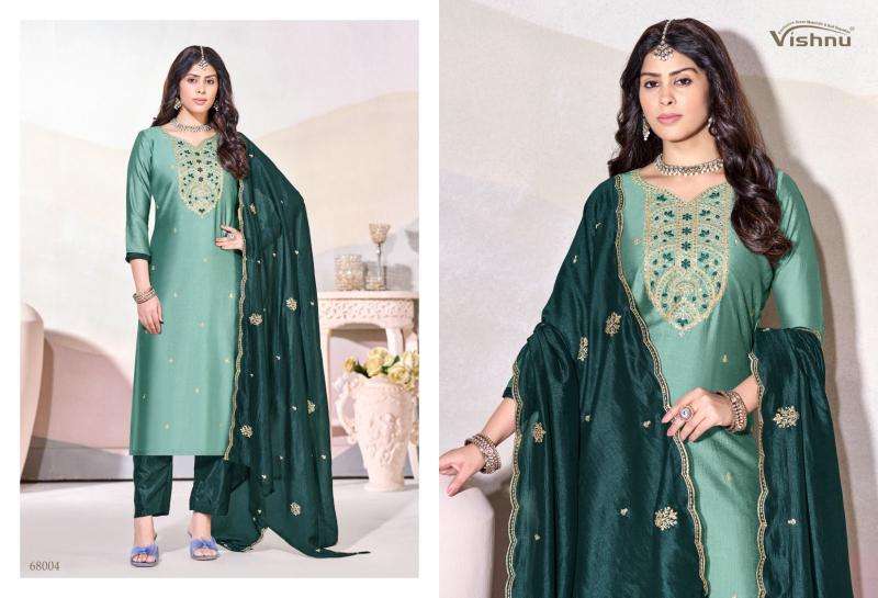 Vishnu arunika dress material wholesale market