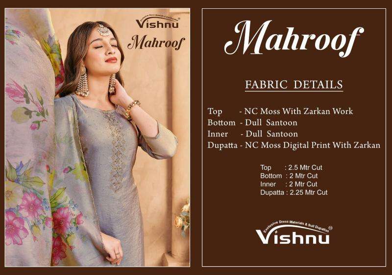 Vishnu mahroof wholesale dress in surat with price