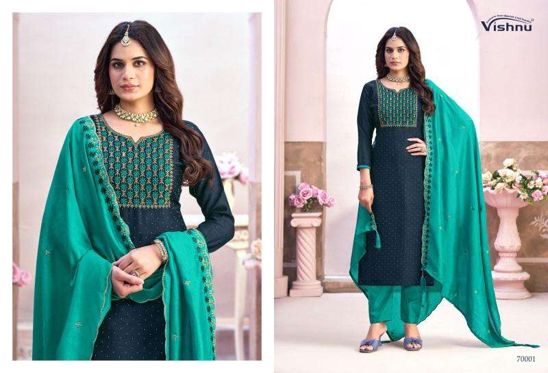 Vishnu naaira vol 6 Wholesale dress materials suppliers in India