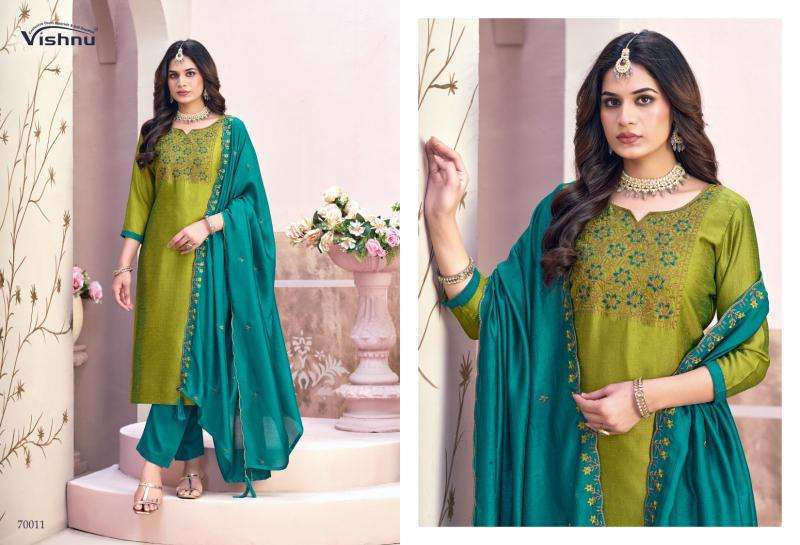 Vishnu naaira vol 6 Wholesale dress materials suppliers in India