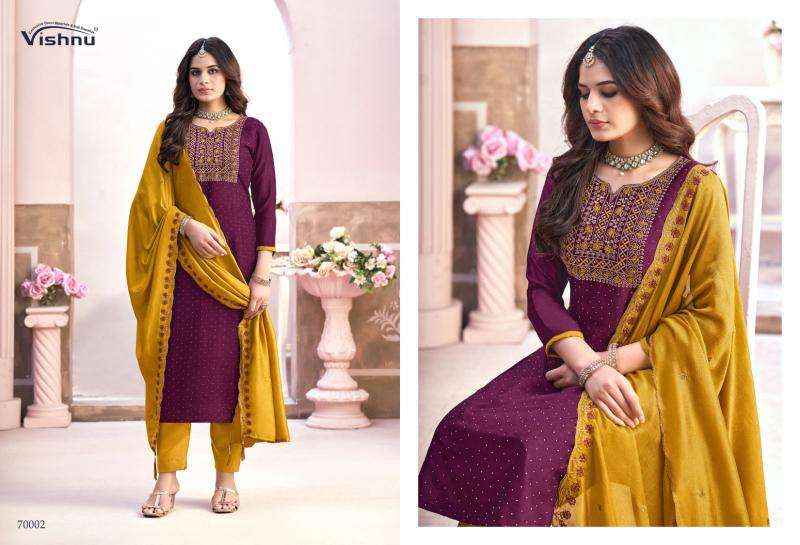 Vishnu naaira vol 6 Wholesale dress materials suppliers in India