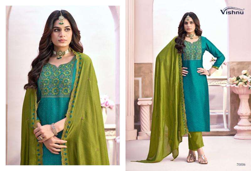 Vishnu naaira vol 6 Wholesale dress materials suppliers in India