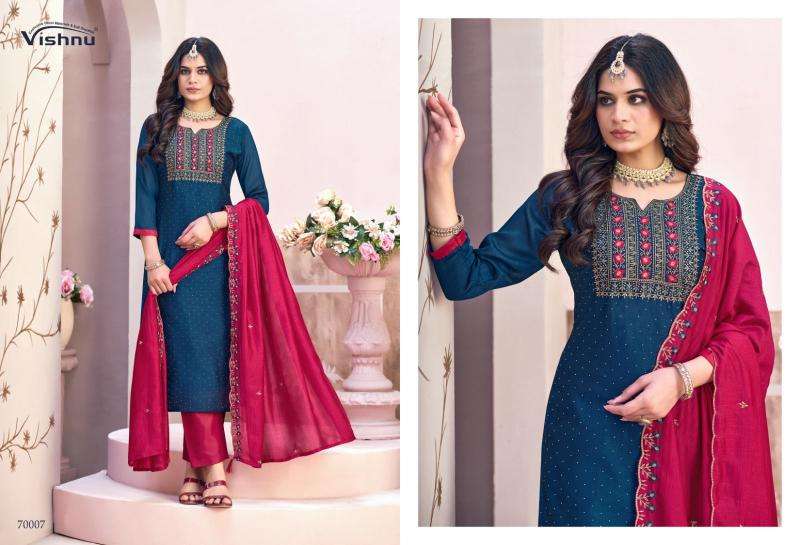 Vishnu naaira vol 6 Wholesale dress materials suppliers in India