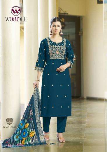 Woodee diana vol-2 Kurti dealers in Kolkata