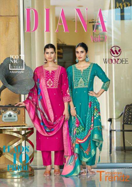 Woodee diana vol-2 Kurti dealers in Kolkata