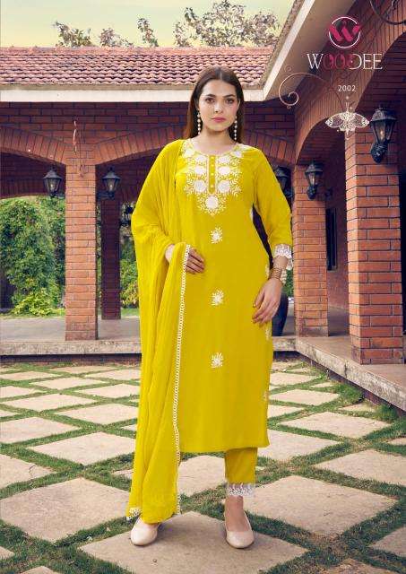 Woodee white lotus vol-2 Designer Kurti supplier
