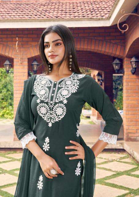 Woodee white lotus vol-2 Designer Kurti supplier
