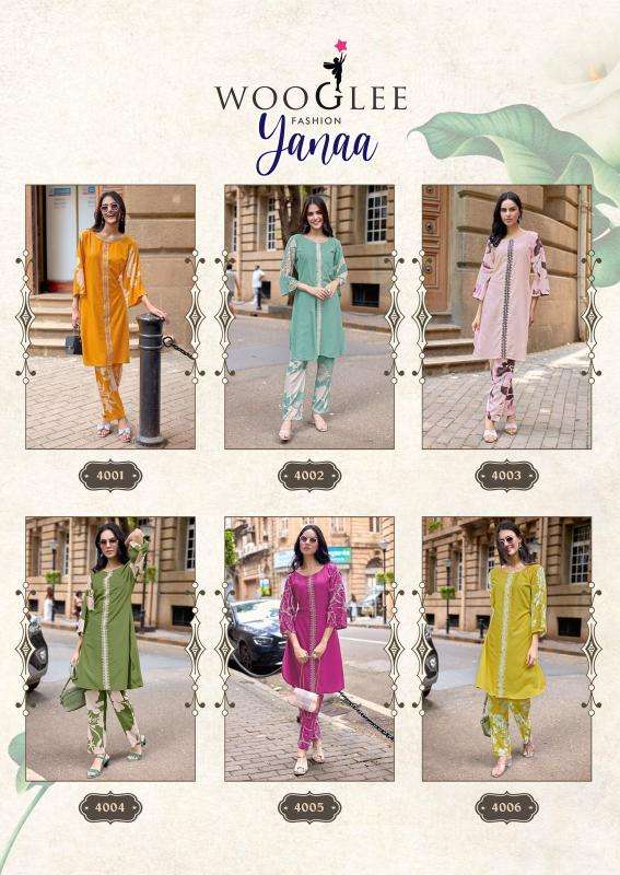 Wooglee yanaa coord set Kurti distributors in Gujarat
