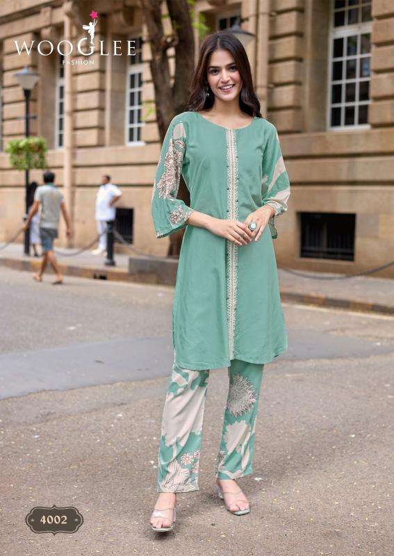 Wooglee yanaa coord set Kurti distributors in Gujarat