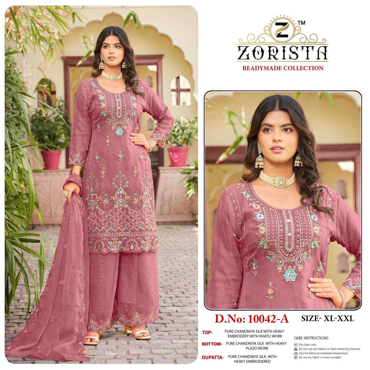 Zorista d.no-10042 salwar suits wholesale Bazaar in Pune