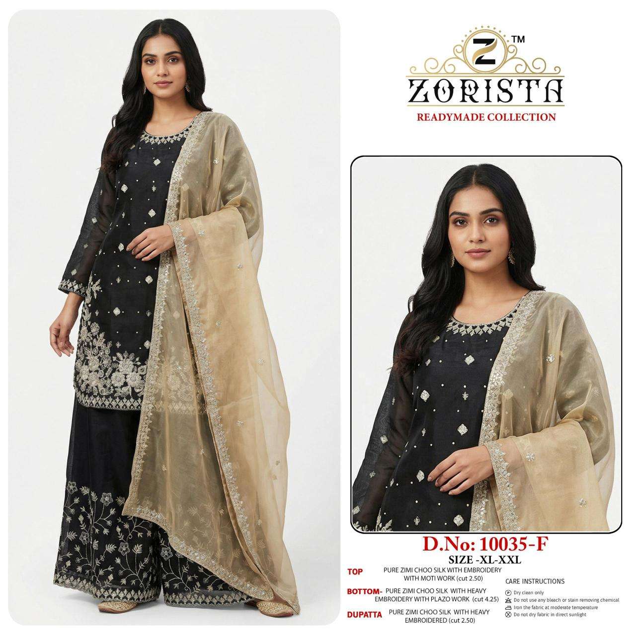Zorista readymade collection do-no 10035 A to F Wholesale salwar kameez supplier in Surat