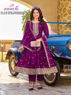 Aanchi plus strawberry Kurti manufacturer in Kolkata
