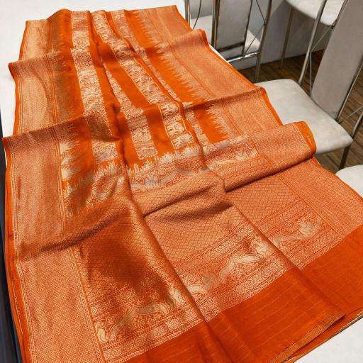 Akshara crepe khadi silk Designer sarees in Delhi wholesale