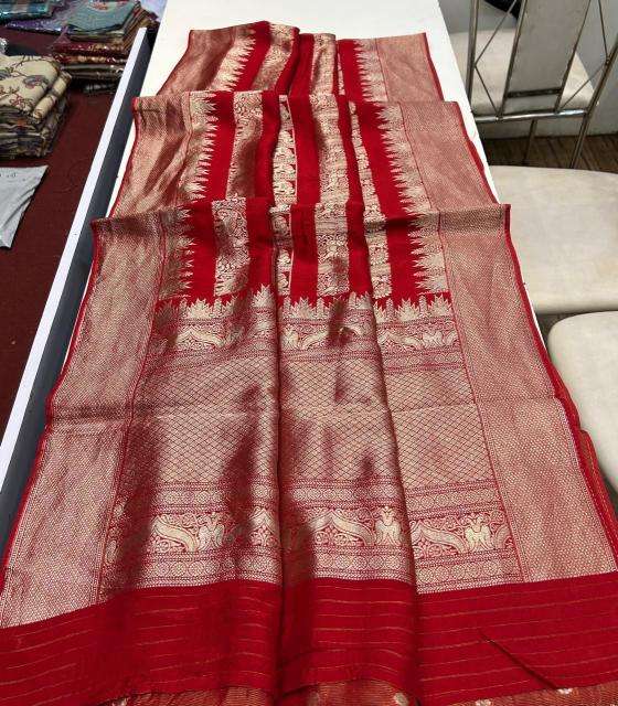 Akshara crepe khadi silk Designer sarees in Delhi wholesale