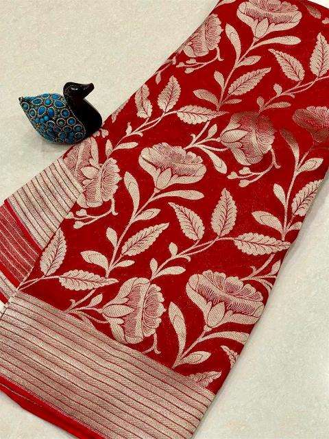 Akshara crepe khadi silk Saree supplier in Ahmedabad