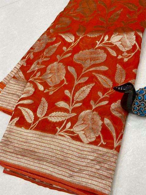 Akshara crepe khadi silk Saree supplier in Ahmedabad