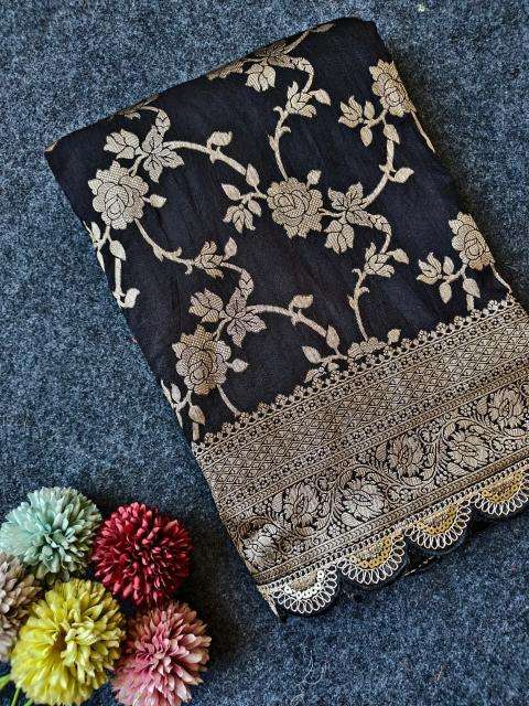 Akshara crepe khadi silk Saree wholesale market in Jaipur