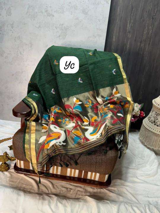 Akshara linen silk Wholesale sarees in Jaipur