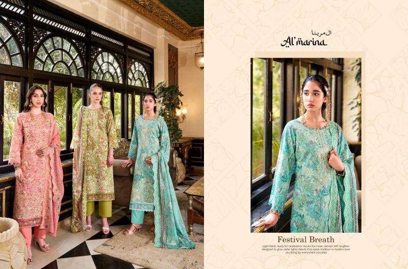 Almarina chikankari vol-2 dress material wholesalers in Bangalore