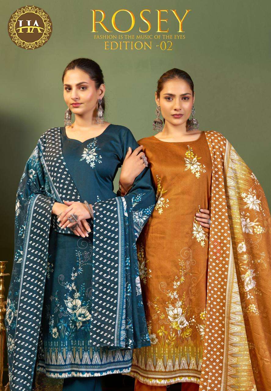 Alok suit rosey-2 Dress material market in Kolkata