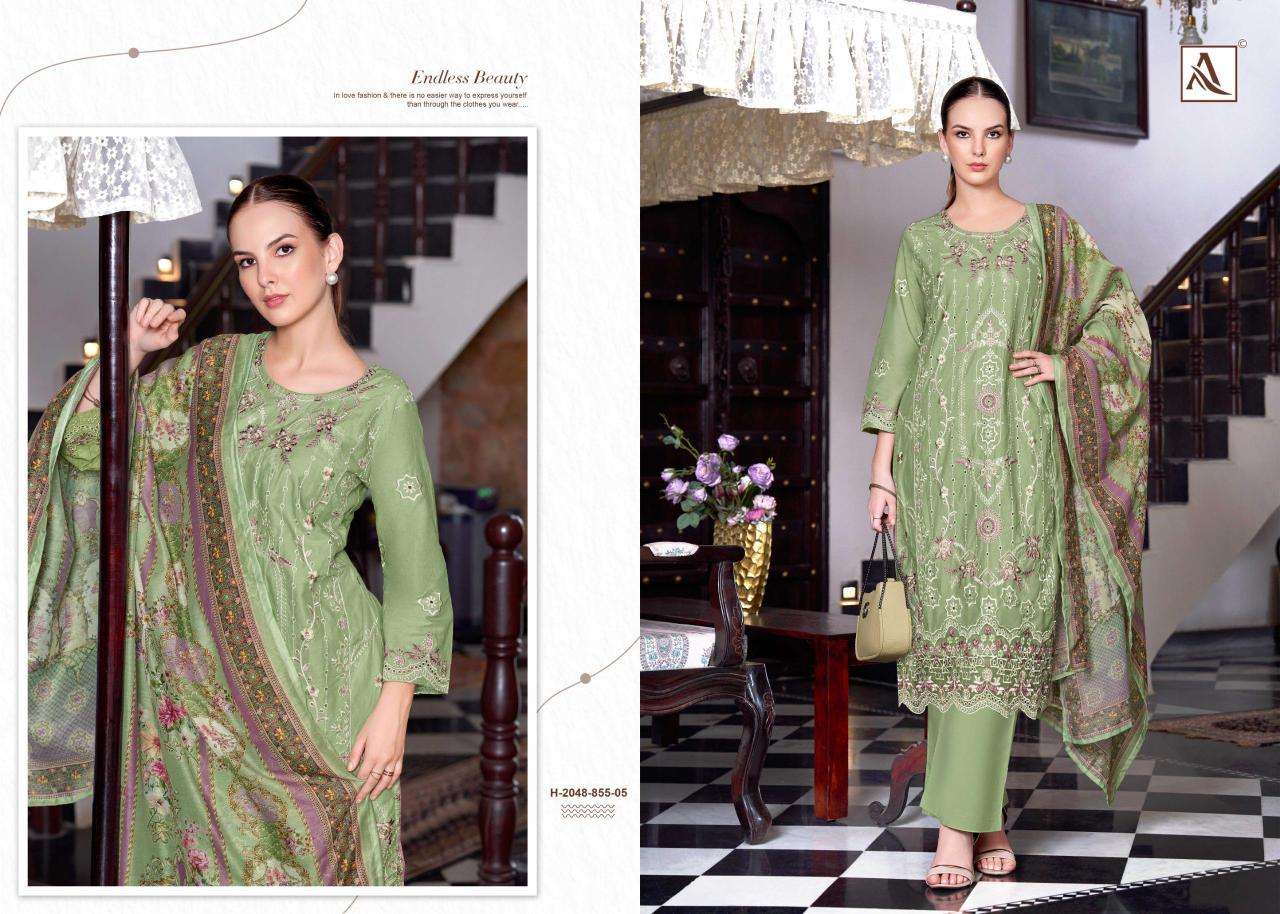 Alok suit the libas Wholesale dress fabric market